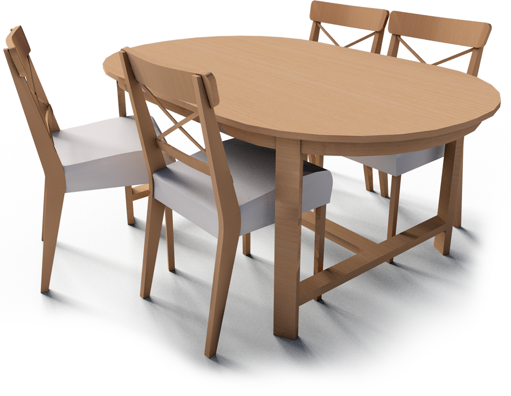 Кухонный стол без стульев